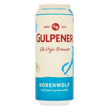 Gulpener Korenwolf Blik 50 cl bij Jumbo van Gulpener