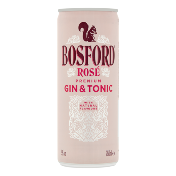 Bosford Rose Premium Gin & Tonic 250 ml bij Jumbo van Bosford