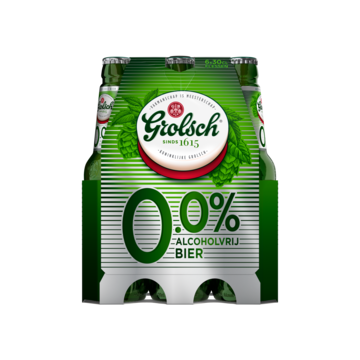 Grolsch 0.0% Alcoholvrij Bier Flessen 6 x 30 cl bij Jumbo van Grolsch