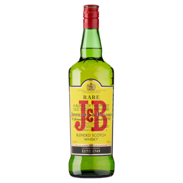 J&B Rare Blended Scotch Whisky 1 L bij Jumbo van J&B