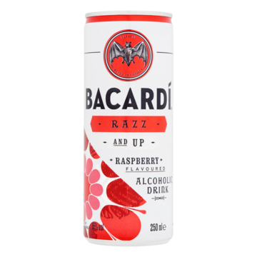 Bacardí Razz & Up 250 ml bij Jumbo van Bacardí