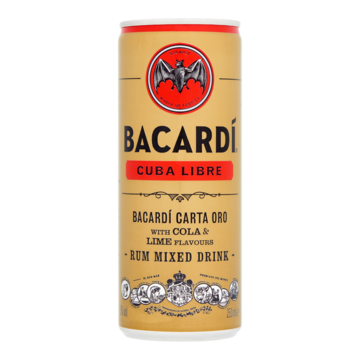 Bacardí Cuba Libre 250 ml bij Jumbo van Bacardí