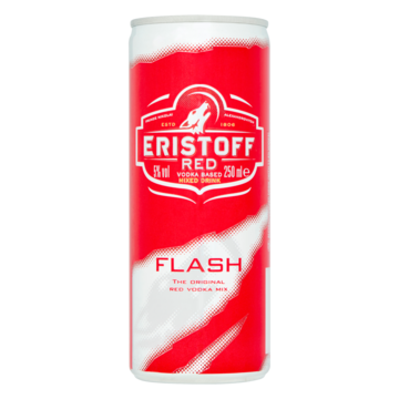 Eristoff Red Flash 250 ml bij Jumbo van Eristoff