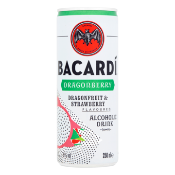 Bacardí Dragonberry 250 ml bij Jumbo van Bacardí