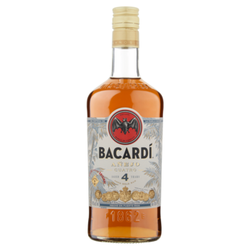 Bacardí Añejo Cuatro Rum 700 ml bij Jumbo van Bacardí