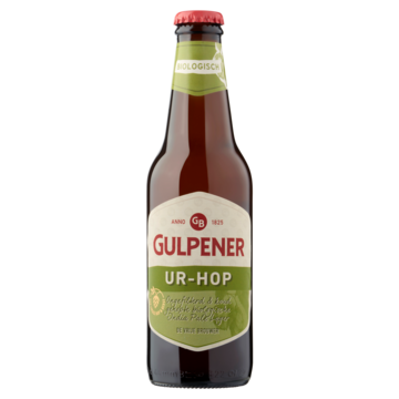 Gulpener Ur-Hop Biologisch India Pale Lager Fles 30 cl bij Jumbo van Gulpener