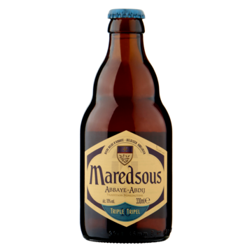 Maredsous Belgisch Abdijbier Tripel Fles 330 ml bij Jumbo van Maredsous