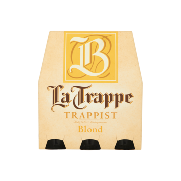 La Trappe Blond Trappist Fles Speciaalbier 6 x 30 cl bij Jumbo van La Trappe