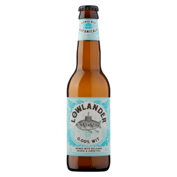 Lowlander 0,00% Wit Fles 330 ml bij Jumbo van Lowlander