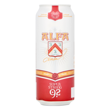 Alfa Super Strong 9.2 Blik 50 cl bij Jumbo van Alfa