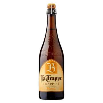 La Trappe Blond Trappist Fles Speciaalbier 75 cl bij Jumbo van La Trappe