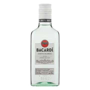 Bacardí Carta Blanca Superior White Rum 200 ml bij Jumbo van Bacardí