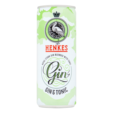 Henkes Gin & Tonic 0,25 L bij Jumbo van Henkes