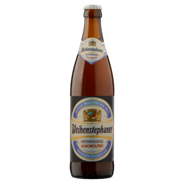 Weihenstephaner Hefeweissbier Alkoholfrei Fles 0,5 L bij Jumbo van Weihenstephaner